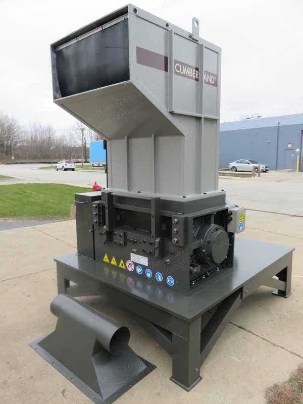Cumberland, 1837B, 2017, 18x37 Inches Feed Throat, 3 Knife High Shear Rotor, 100 HP