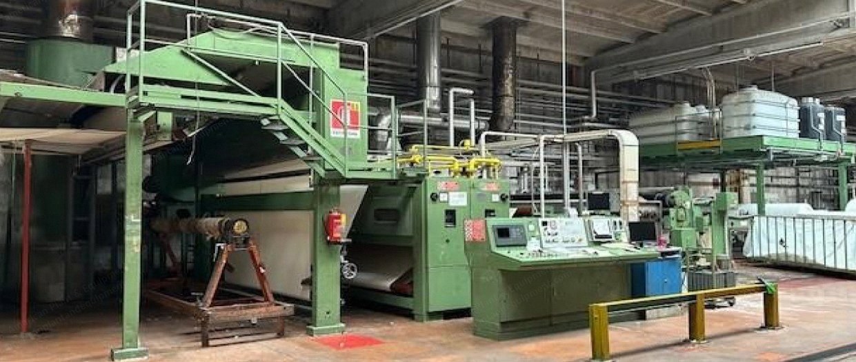 Osthoff Singeing Machine, 1991