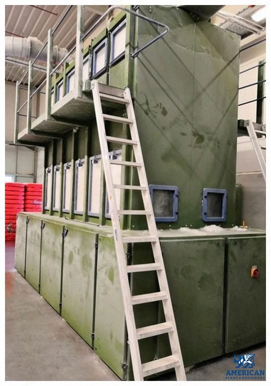 Trutzschler, MPM6, 2003, 6 Cells, Working Width 1600mm, with TVD 425 Fan