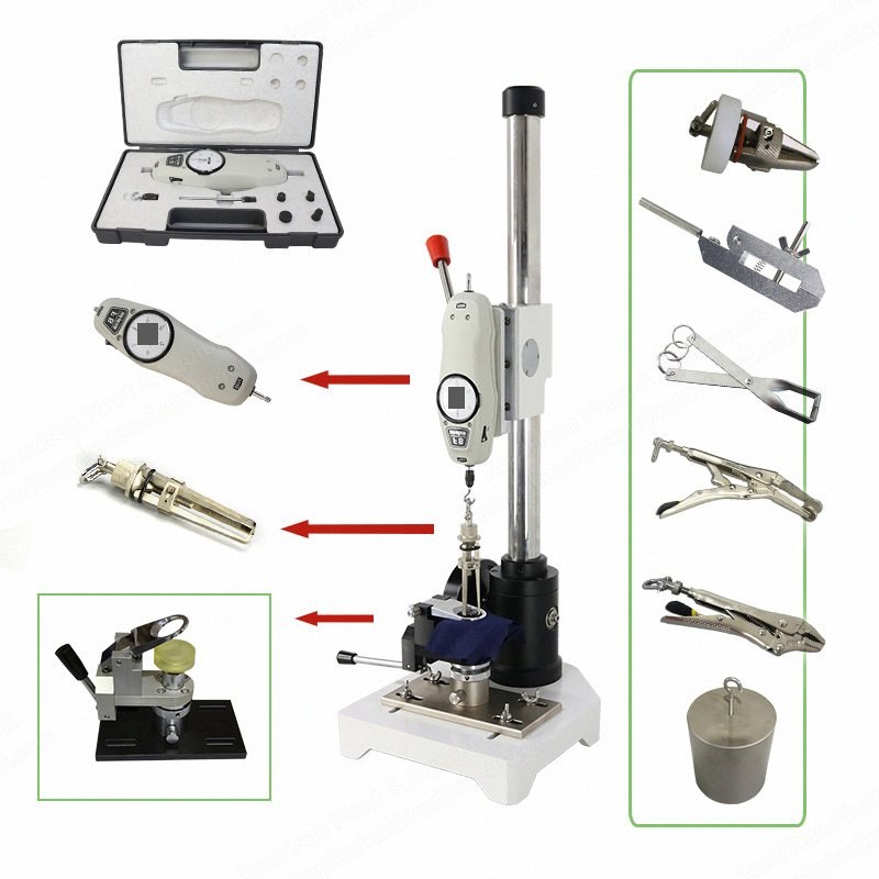 NovaStar, MC263, Snap Button Pull Tester, 30kg Force Gauge, 260x310x820mm