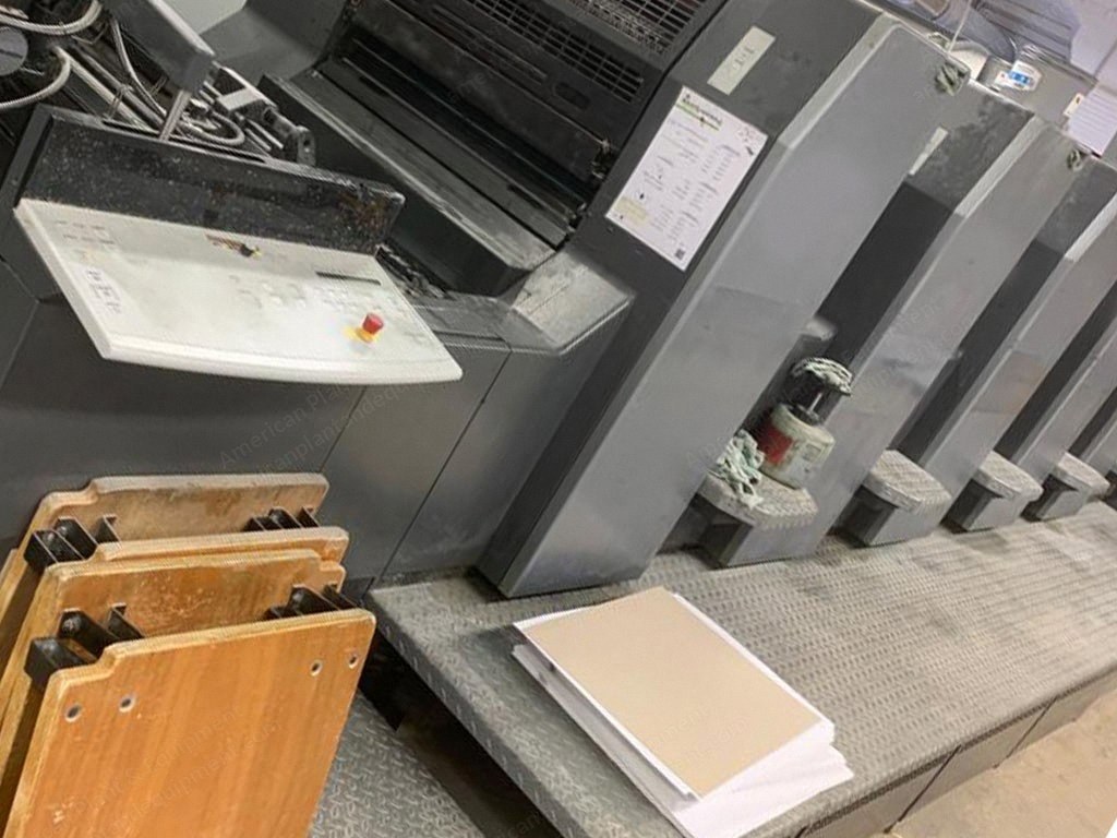 Heidelberg, Speedmaster SM 74-5-P3-H, 2004, 5 Colors, 530x740mm, 15000 sheets/hour