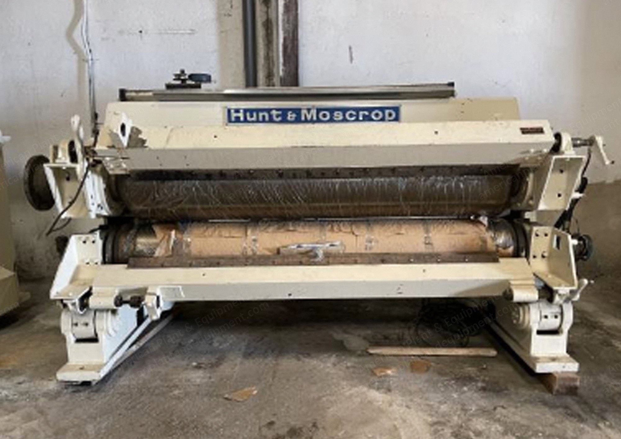 Hunt & Moscrop, Kusters, Calender, Table Width 2000mm, 2030mm Kuster Roll, 2035mm Superior Roll