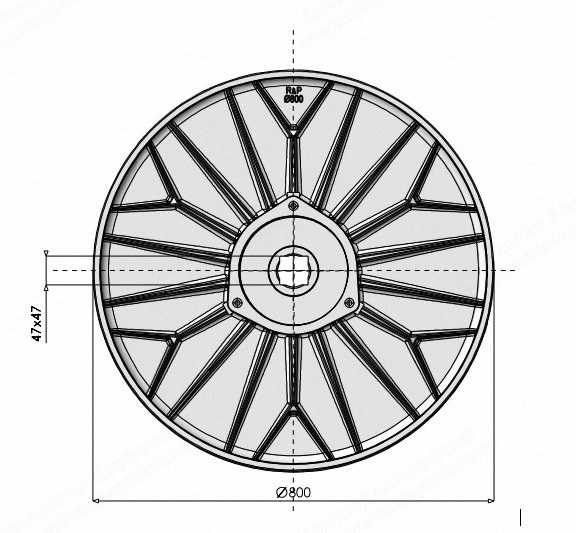 NovaStar, Q1 and Q2 Warp Beams, 210cm MW, 800mm and 900mm Flange Diameter