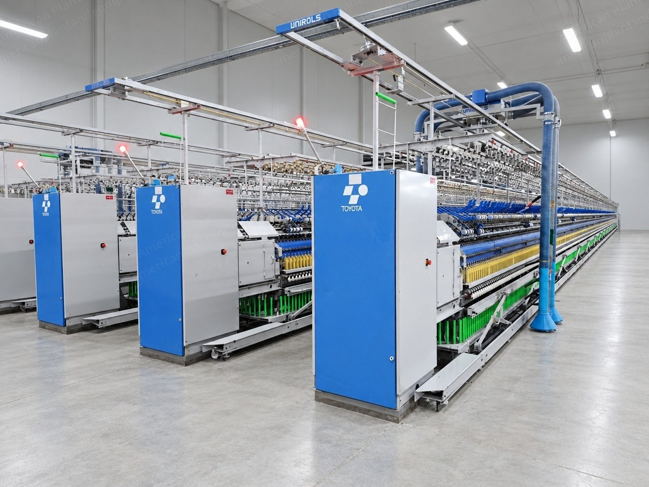 Toyota, RX 300G, 2016, Ring Spinning Frames, 1,440 Spindles, Linked Murata QPRO Plus Autowinders, Uster Quantum 3, 2 Units
