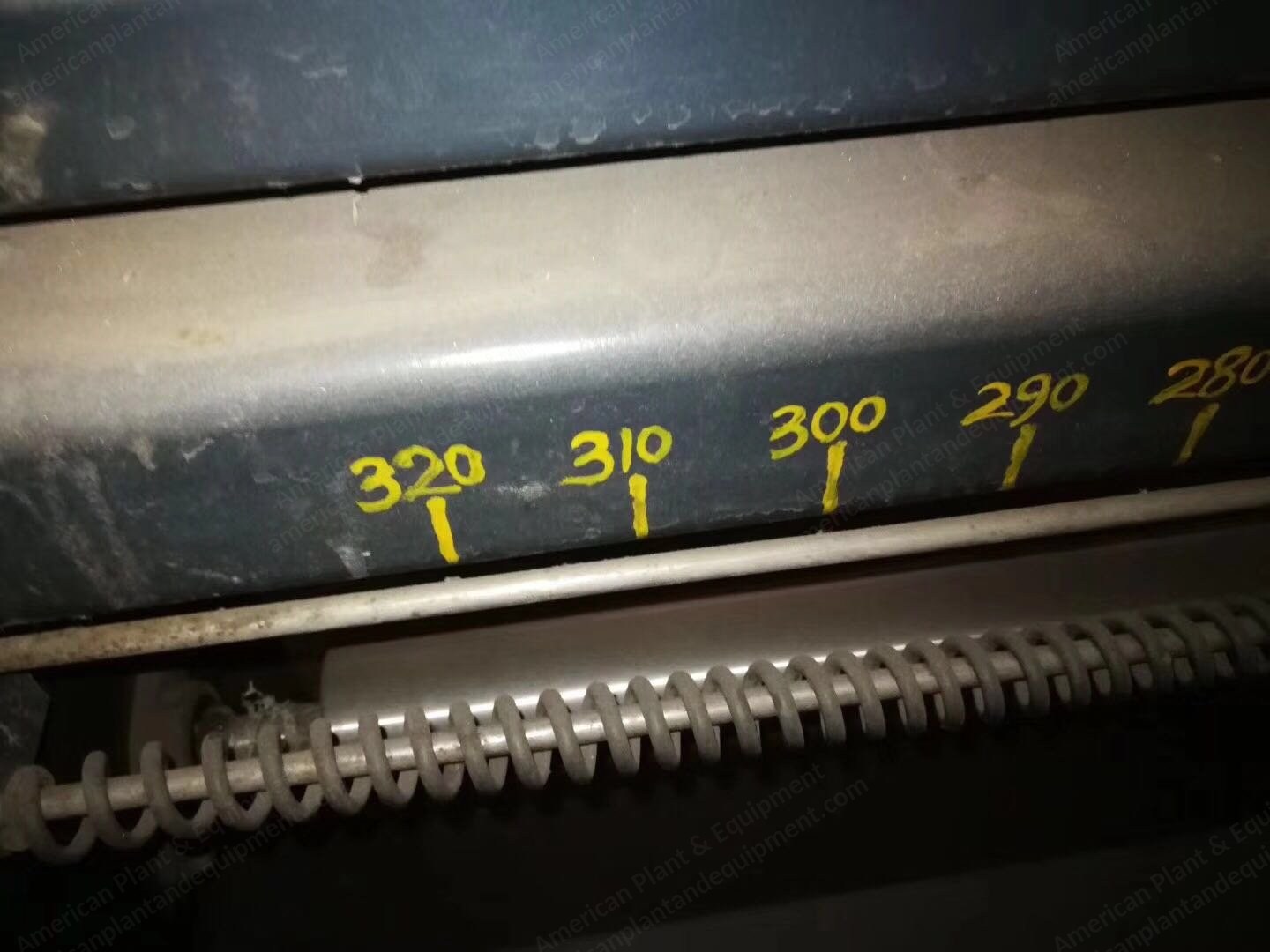 Mahlo Weft Straightener, 2012, 3200mm to 3400mm Width