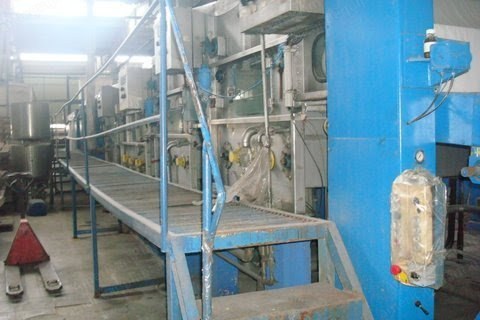 Ramisch Kleinewefers Mercerizing Machine, 1997, Working Width 1900mm, 24 Cylinders, 4 Washing Chambers