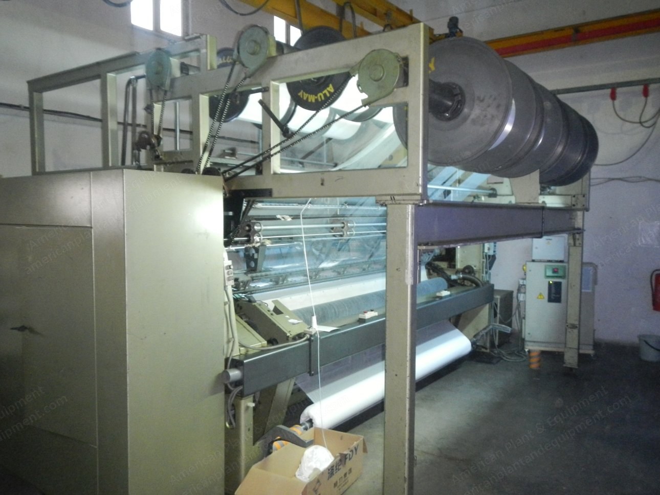 Karl Mayer, RS3 MSU, 1987, Weft Insertion Machine, 130" Width, E18 Gauge