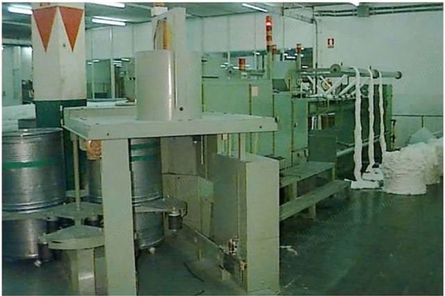 Schlumberger, GC13 / GV10/11, 1992, Wool Preparation Line, 3-Pass Chain Gill System, Can Delivery 700x1200mm