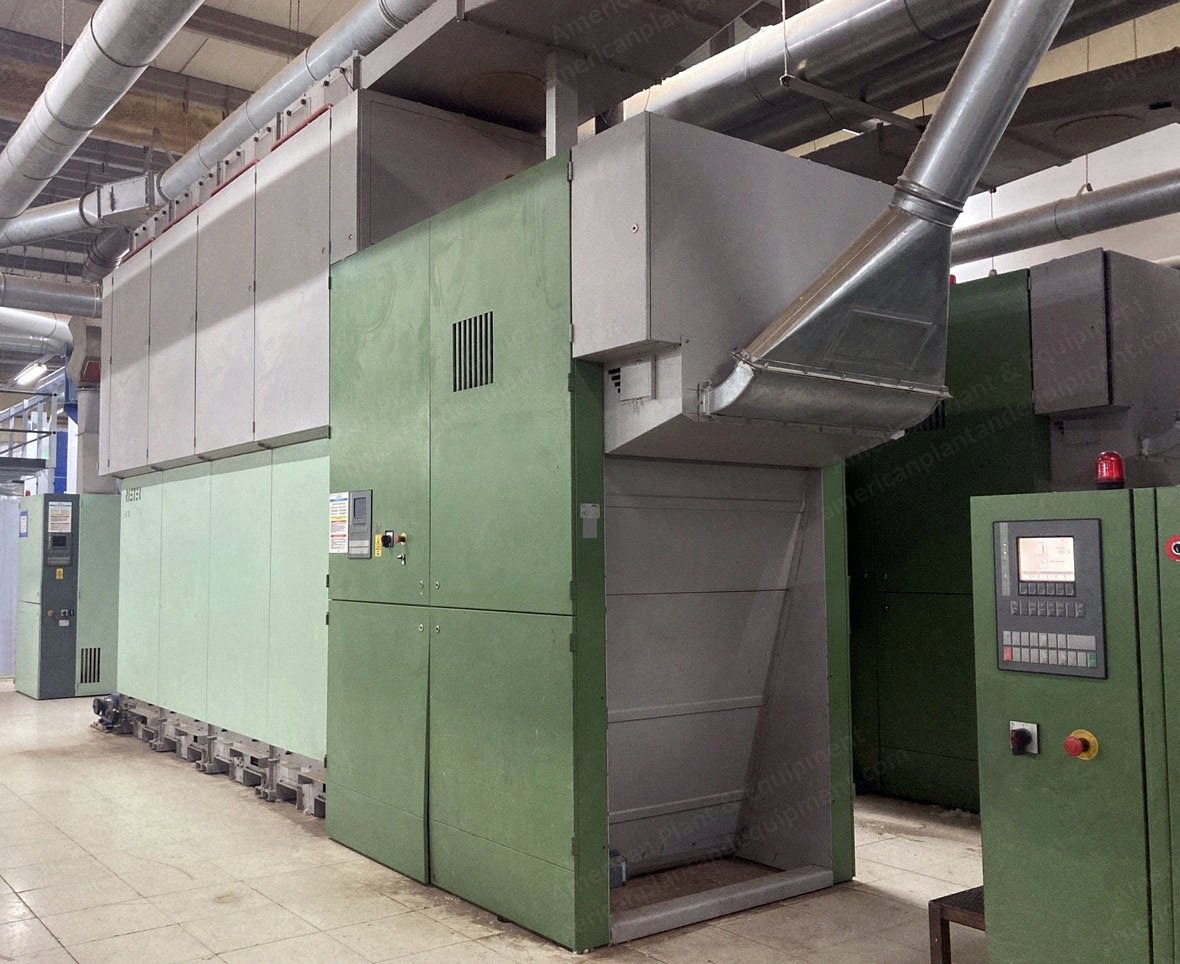 Rieter, Blowroom Line, 2007, 1x A11 Unifloc, 1x B12 Uniclean, 2x B70 Unimix, 2x B60 Uniflex