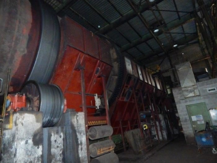 Debarking Drum, 60' x 14'6" Drum Section, 350 HP Westinghouse Motor