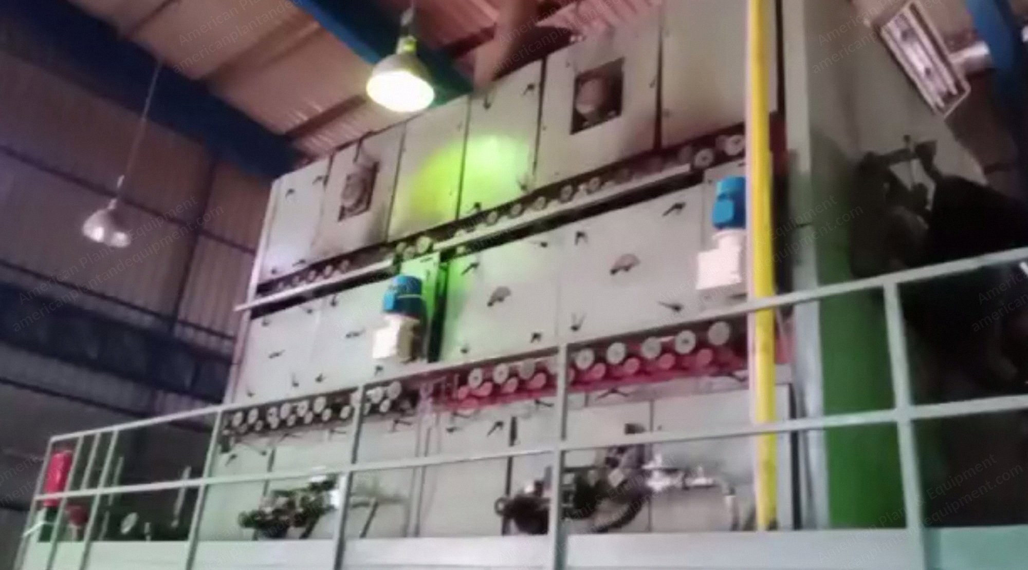 Babcock, Thermosol Dyeing Machine, 1987, 1900mm Width, 2 Gas Chambers, Kuesters Padder