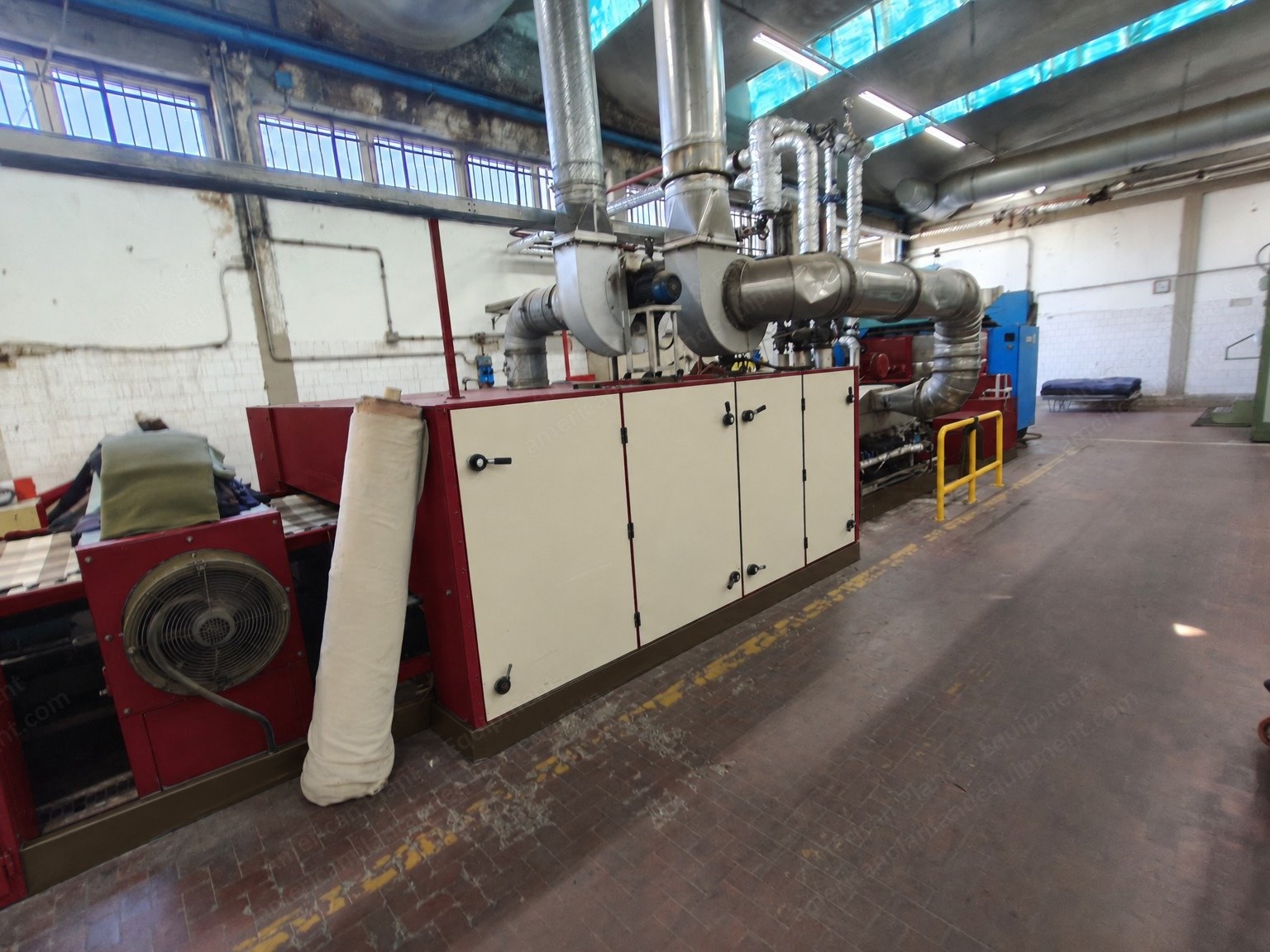 OTP, Zeus, 1998, Equalizing Machine with Steam Heated Oven, 1800mm Working Width