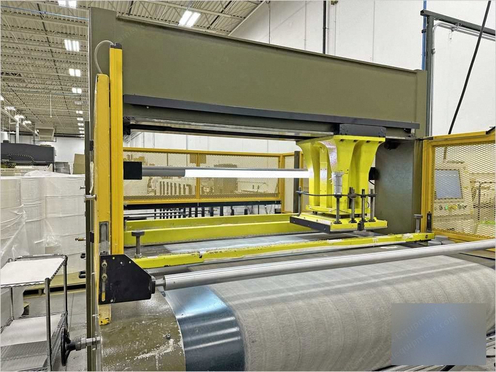 Atom, HSP-588/14 RPT, 2019, CNC Traveling Head Die Cutter, 30 Ton, 20x20" Head, 78" Wide Belt