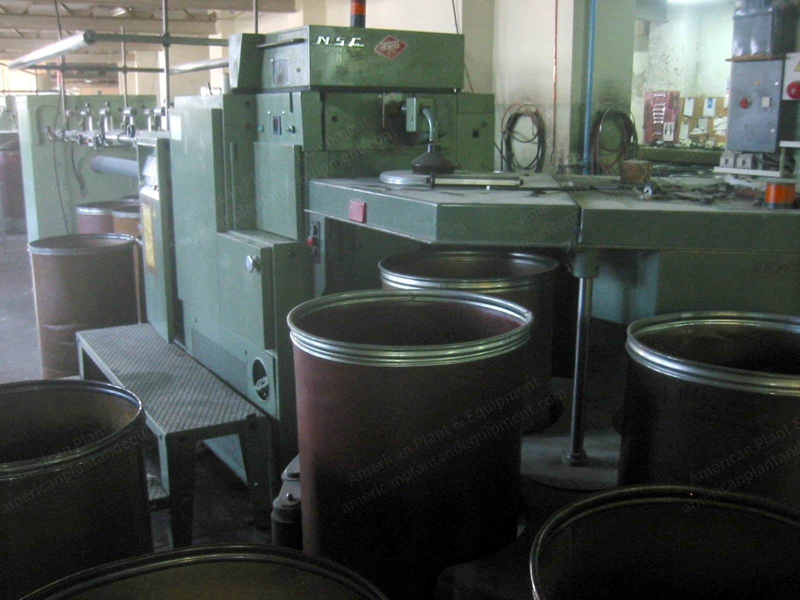 Schlumberger, GC-12, 1986, Feeding Creel for 10 Cans, Automatic Delivery 1x1, 600x1200mm
