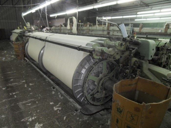 Sulzer, TW11 153 "MW 105 E10 R, 153" Width, Cam Motion, 10 Heald Frames