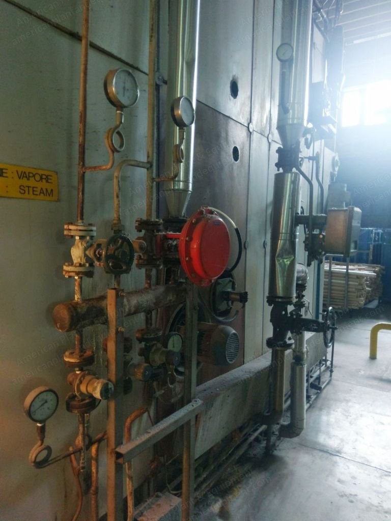 Arioli Steamer, 1996, 2400mm Width, 150m Fabric Capacity, Oil Heated