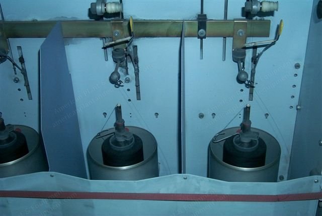 Volkmann, VTS 08, 2002, 228 Spindles, 6" Delivery, 165mm Basket