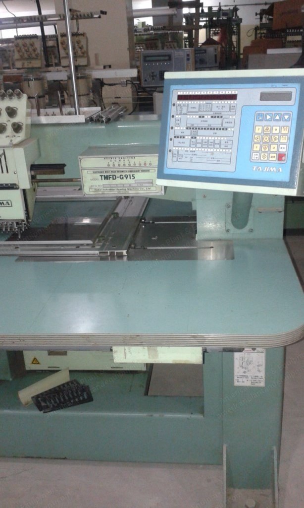 Barudan & Tajima & SWF Embroidery Machines, Mixed Models, 9-Color, 6-22 Heads, 240x450mm to 330x1200mm Work Table