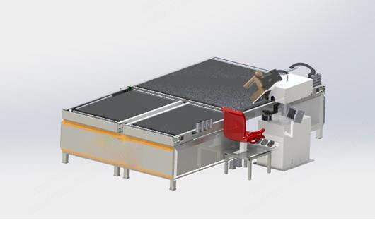 KMM, KMM 2000, Automatic Tape Edge Machine, Operator Sit Down System, Smart Arm System