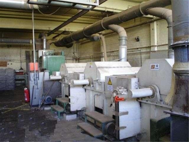 Schirp, 38 CII MSK 1888-3, 1987, Tearing Machine, 800mm Working Width, 3 Opening Swifts