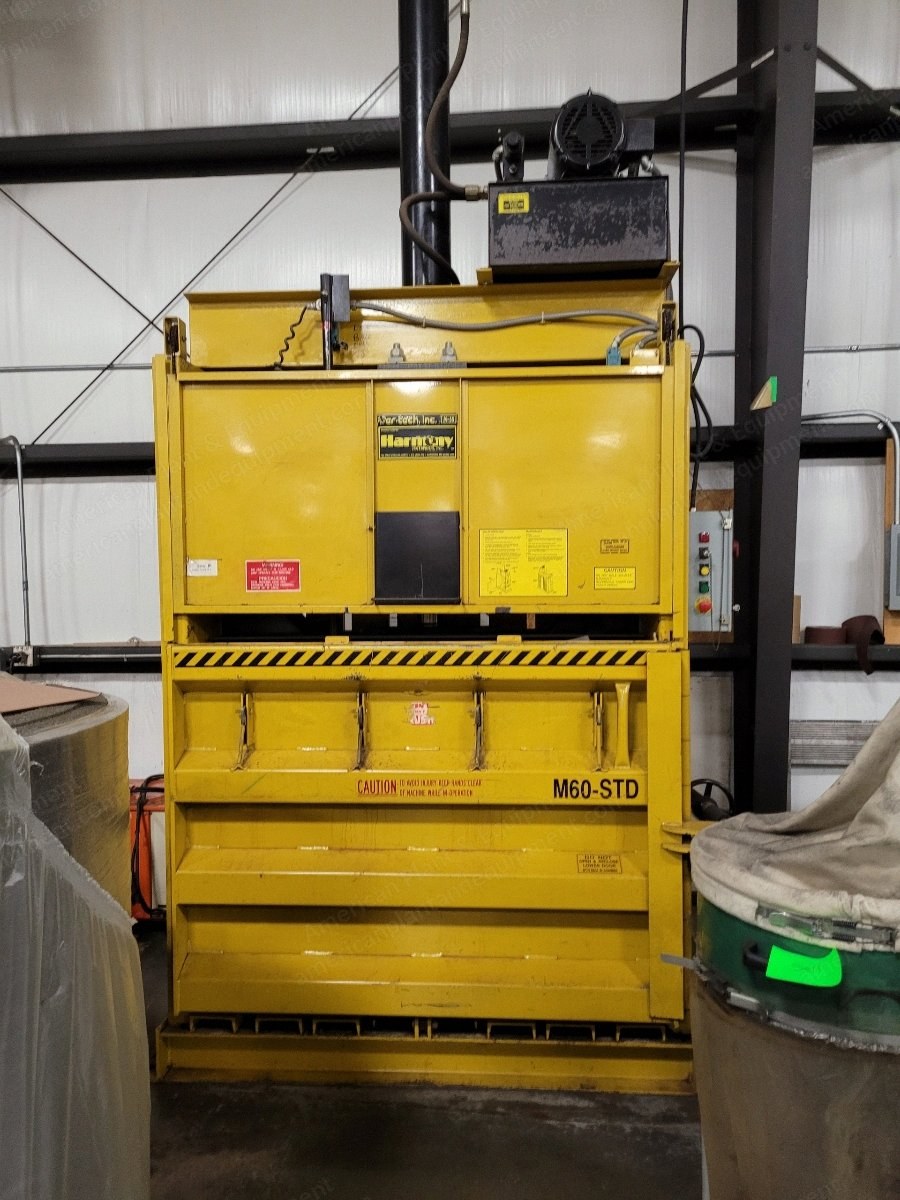 Harmony, M-60-STD, 2004, Vertical Baler, Bale Size 30x60x51in, 1100 lbs Bale Weight