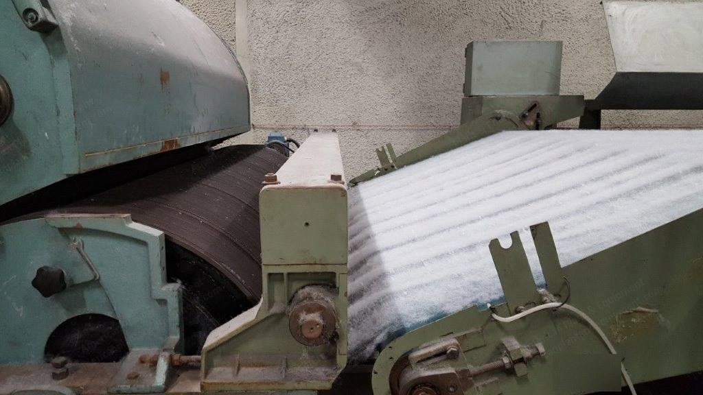 F.O.R. Card and Crosslapper, 1960, 2000mm Working Width, 2700mm Output