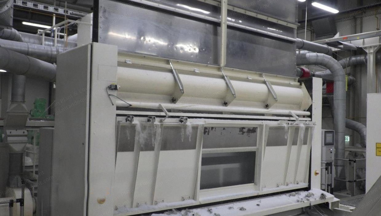 Hergeth Double Doffer Cards, 3500mm, 1993, Avantrain + 1 Swift
