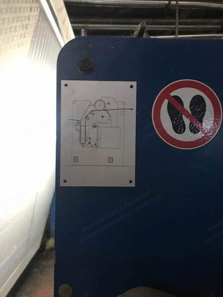 Bruckner Stenter, 2004, 3400mm Working Width, 6 Chambers, Gas Heated, Pin Chain