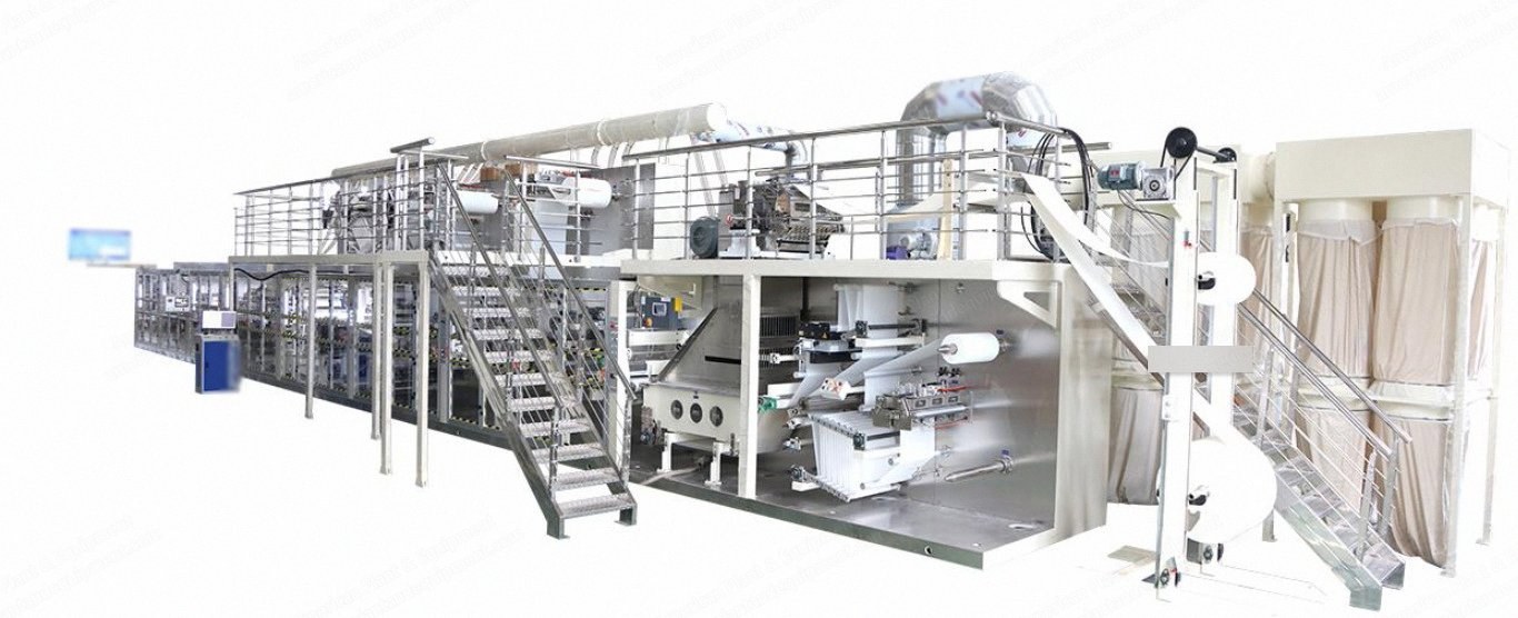NovaStar, DH115, Automatic Pet Pad Making Machine, 350 m/min, 5 Layers