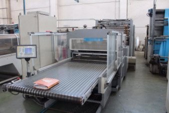 Mobert, Delta V110, 1999, Bottom Welding Bag Making Machine, Film Width 1100mm, Length 300 to 1400mm