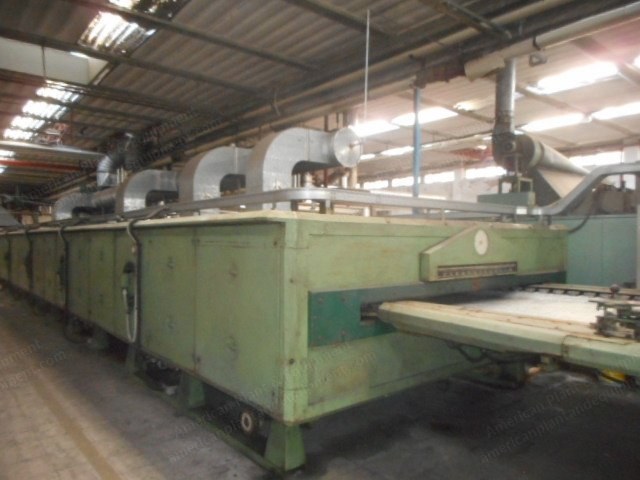 Artos Tenter, Horizontal Chain (Pin and Clip), 1800mm, 5 Chambers, Gas Heated