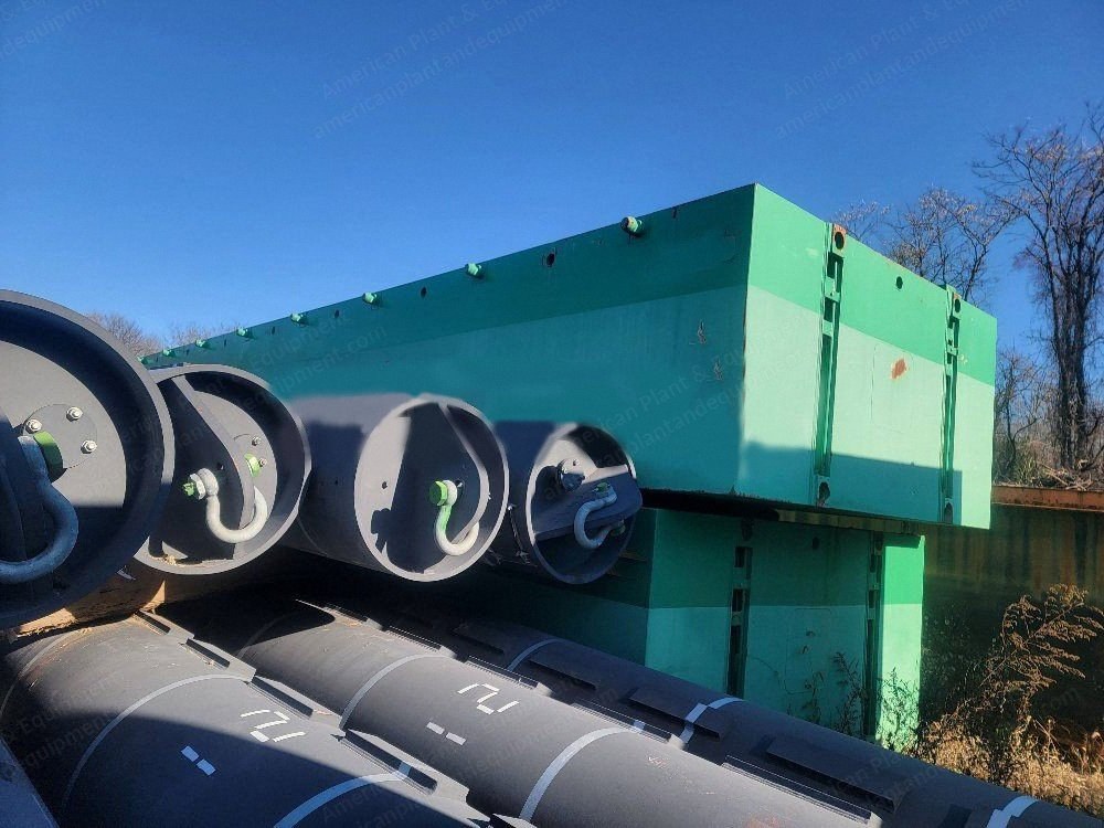 Combifloat, C-5, 2021, 80x40 ft Self Elevating Jack-Up Barge, 8 Quadrafloat Sections