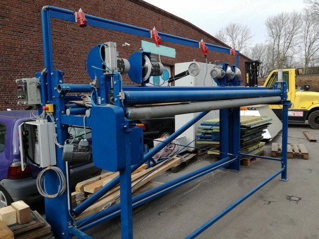 Gotze Longitudinal Cutting Machine, 2008, 3550mm Width, 4 Knives