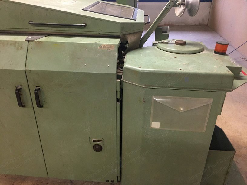 NSC, PB129 LC, 1988, Combing Machine, for Linen and Wool, with Crimperbox