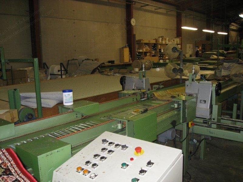 Carpet Finishing Line, Matthijs, Tanghe, Evilo, Width 2400-2500mm