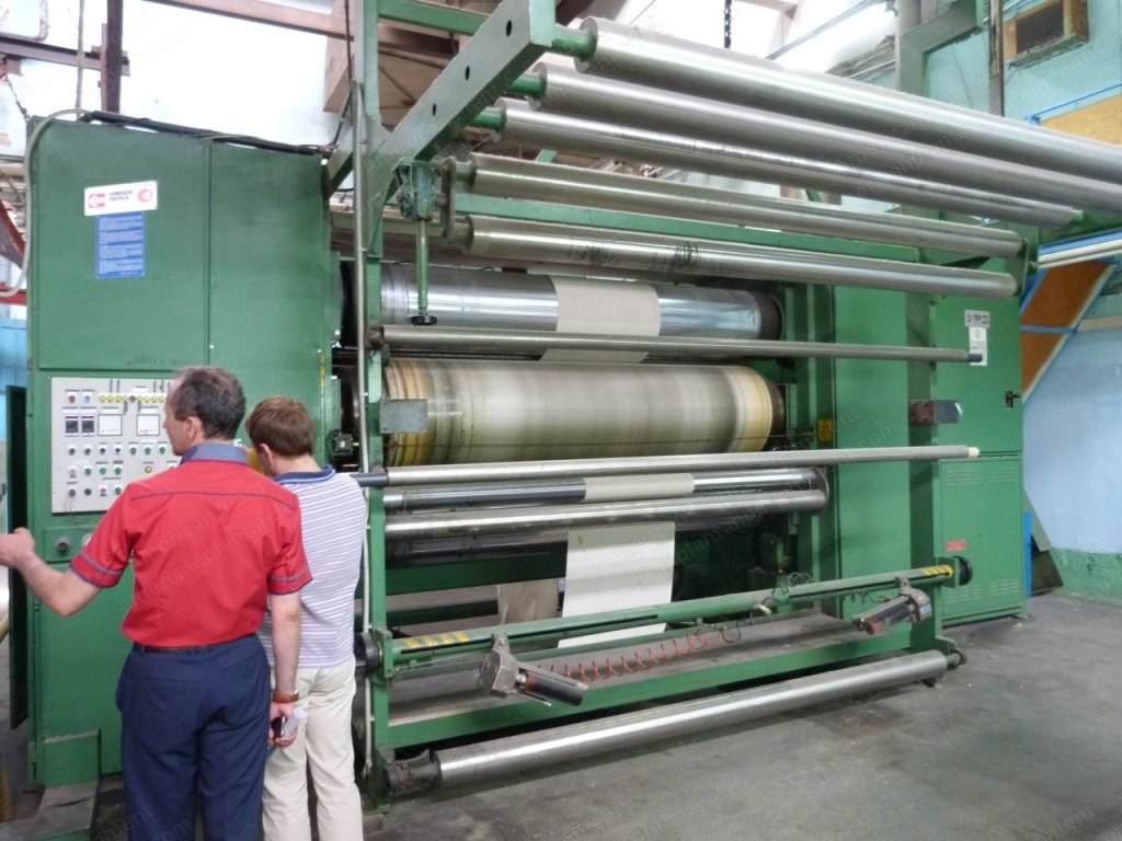 Comerio Ercole, Calender, 1992, 2600mm Working Width, 3 Rolls, Oil Heated