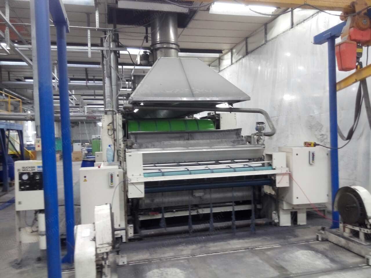 Sucker Muller Hacoba, AP-1000/1250, 2000, Sizing Machine, Width 2600mm, 13 Cylinder Dryers