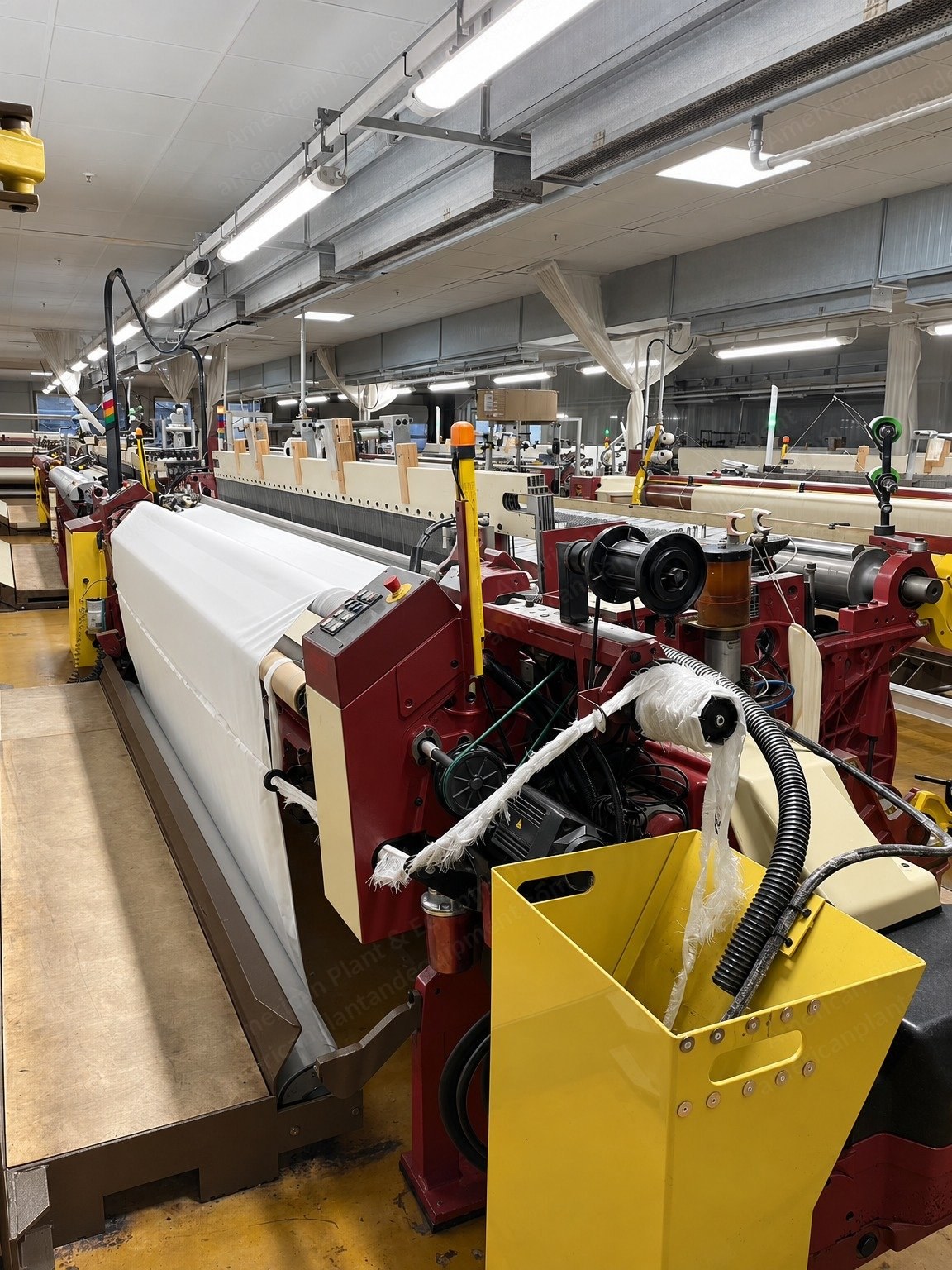 Dornier, AWSE 4, 2006 to 2008, Air Jet Weaving Looms, 3,800 mm Working Width, Staubli Dobby, 6 Machines