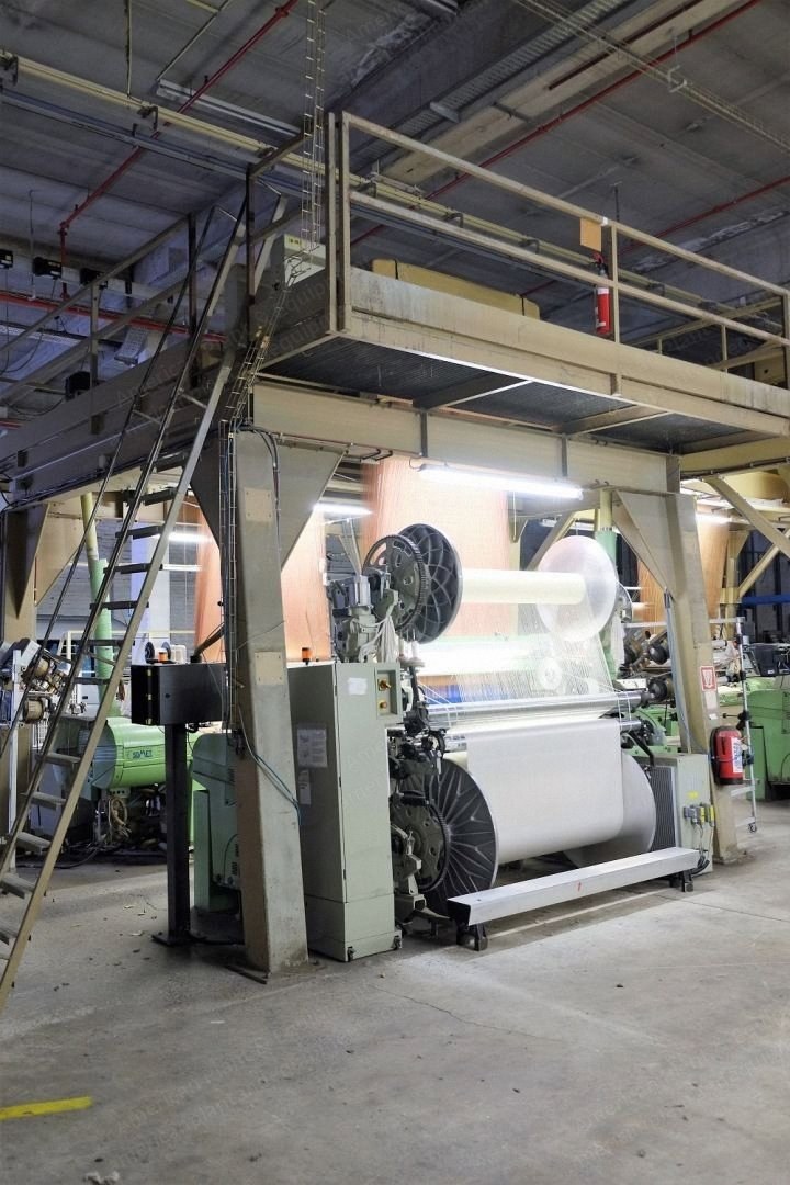 Somet, Super Excel HTP H1650, 2005, Rapier Looms, Working Width 1650mm, 8 Colors, Staubli CX860 Jacquard