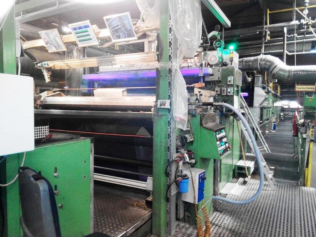 Caratsch, Coating Line, 1978, 2000mm Max Width, Multi-Brand Components, Modernized 2010