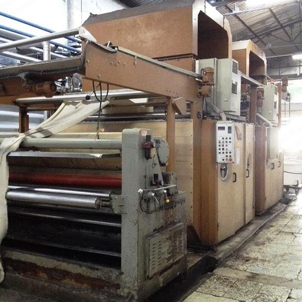 Anglade, Single Chamber Continuous Tumbler Dryer, 2007, Working Width 1850mm, Gas Heated