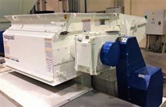 Vecoplan, Model 42/30, Shredder, 42x48 Inch Opening, 30 HP, 10 Inch Rotor