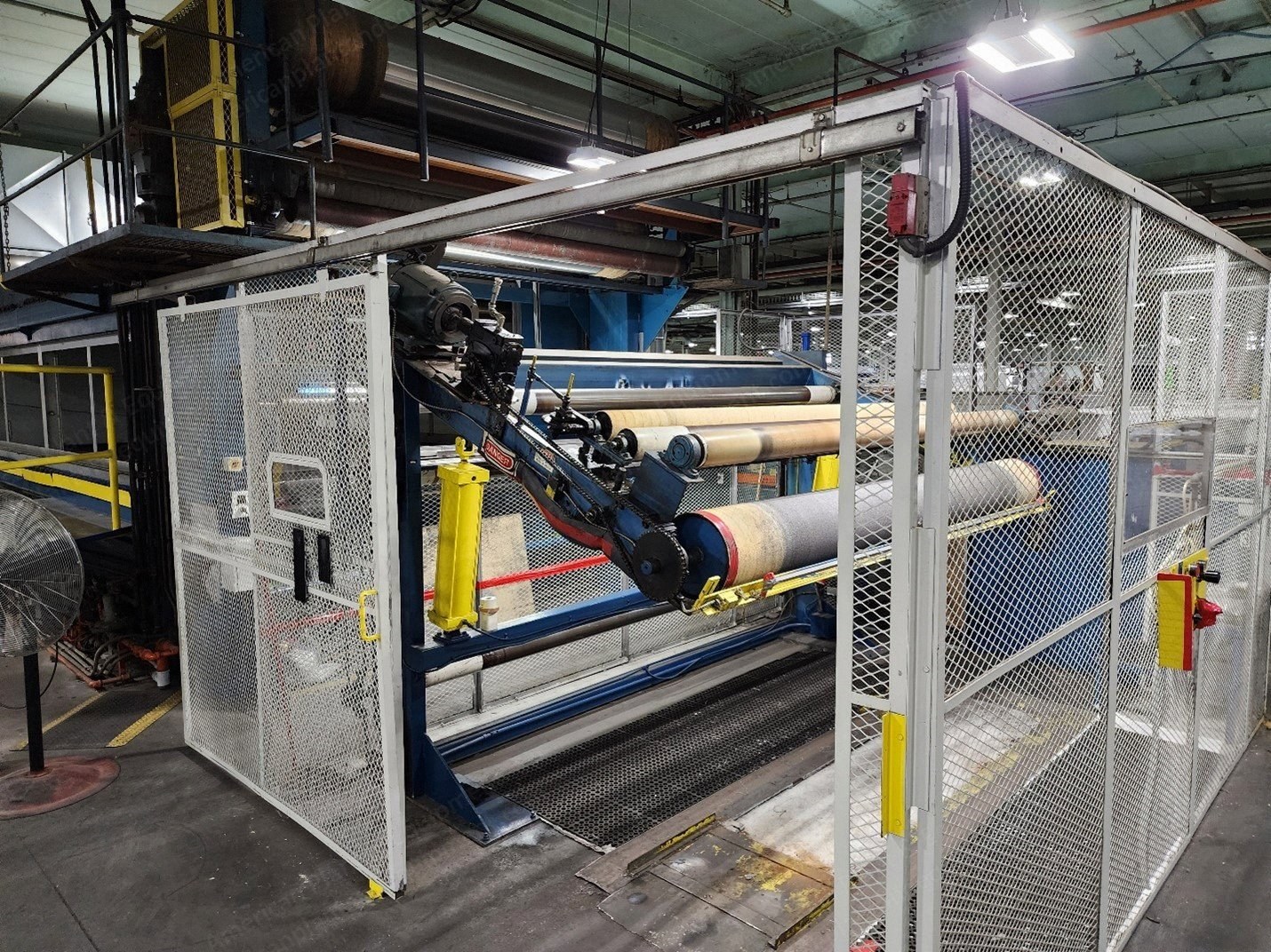 Krantz, D-5100, 1982, Tenter Frame with Washing Unit, 2800mm Working Width, Gas Heated
