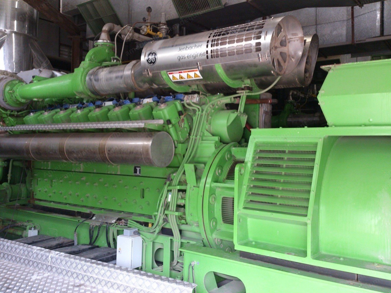 Jenbacher, JMS 616 GS-NL, 2011, Natural Gas Generator, 2677 kW, 11000V