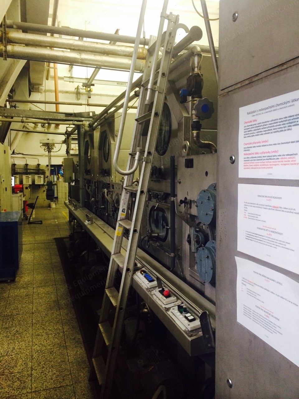 Erbatech, Bruckner, 2000, Continuous Washing Machine, 2600mm Working Width, 3 Washing Compartments