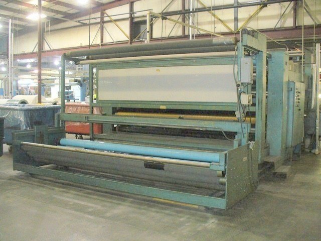 Card Care Open Width Steamer, 1995, 158" (4020mm) Width, 20-21 ypm