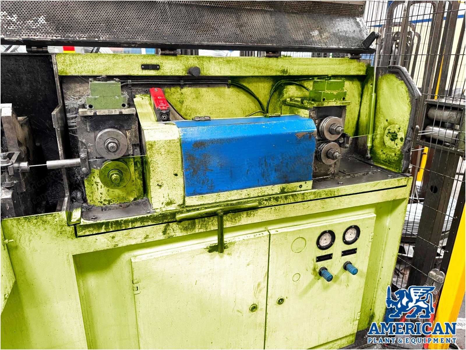 Wafios, R33, 2004, Wire Diameter Range 1.5 to 7.0mm, Section Lengths 4000mm, Speed 5 to 160 m/min