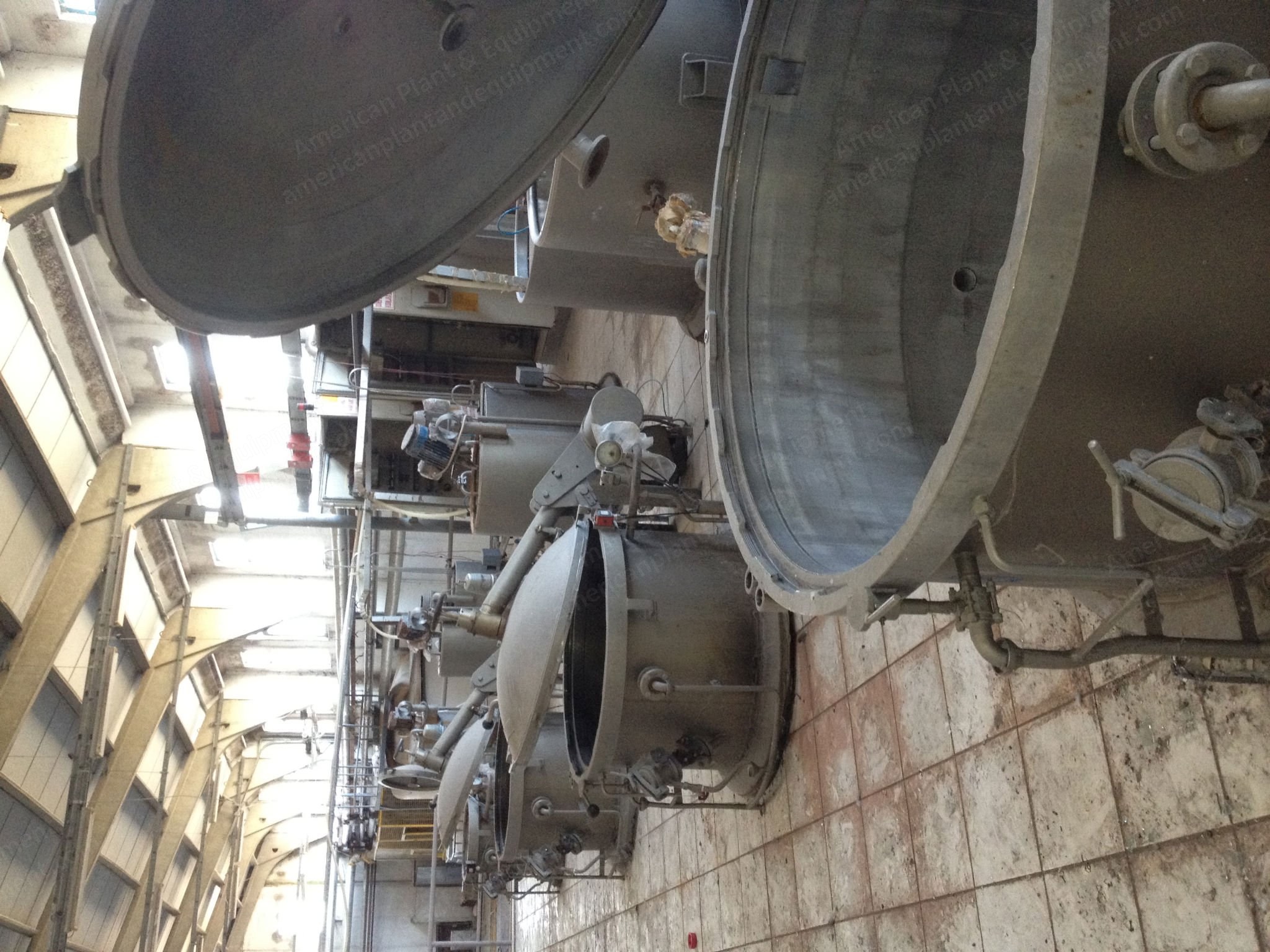 Thies, Vertical Yarn Dyeing Machines, 1998, 50 to 500 kg Capacity, 11 Units Total