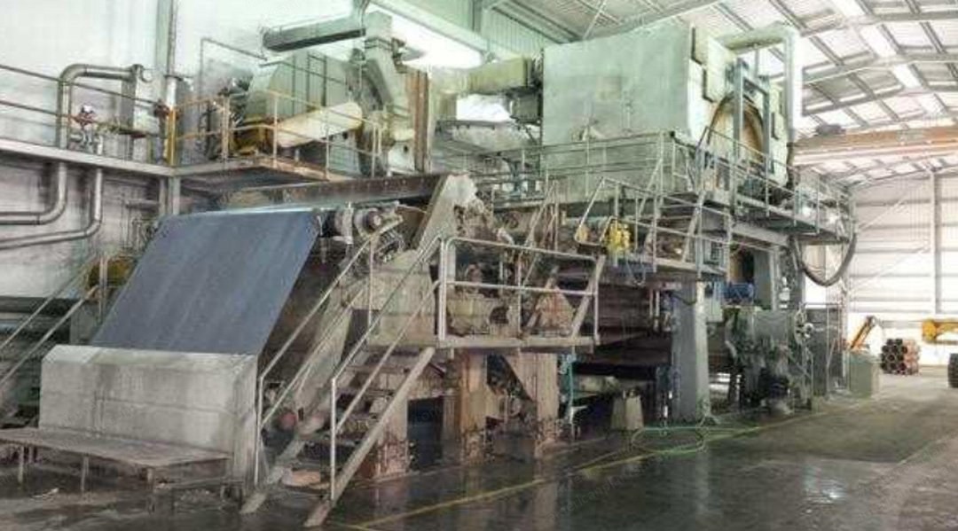 Crescent Former Tissue Machine, 2600 to 2640mm, 850 m/min, 10000 MT/Year