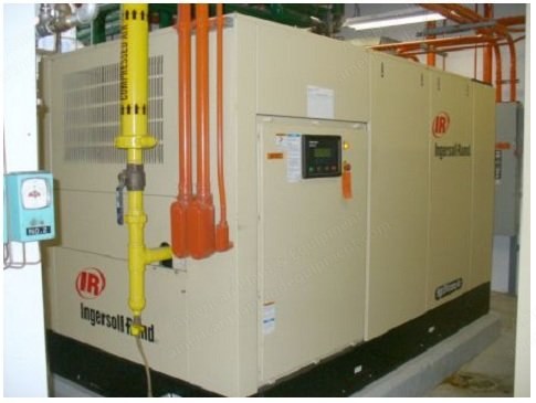 Ingersoll-Rand, SSR-150-EPE2S, 2003, 150 HP, 743 CFM, 125 PSI Water Cooled Compressors and TMS0780 Dryers